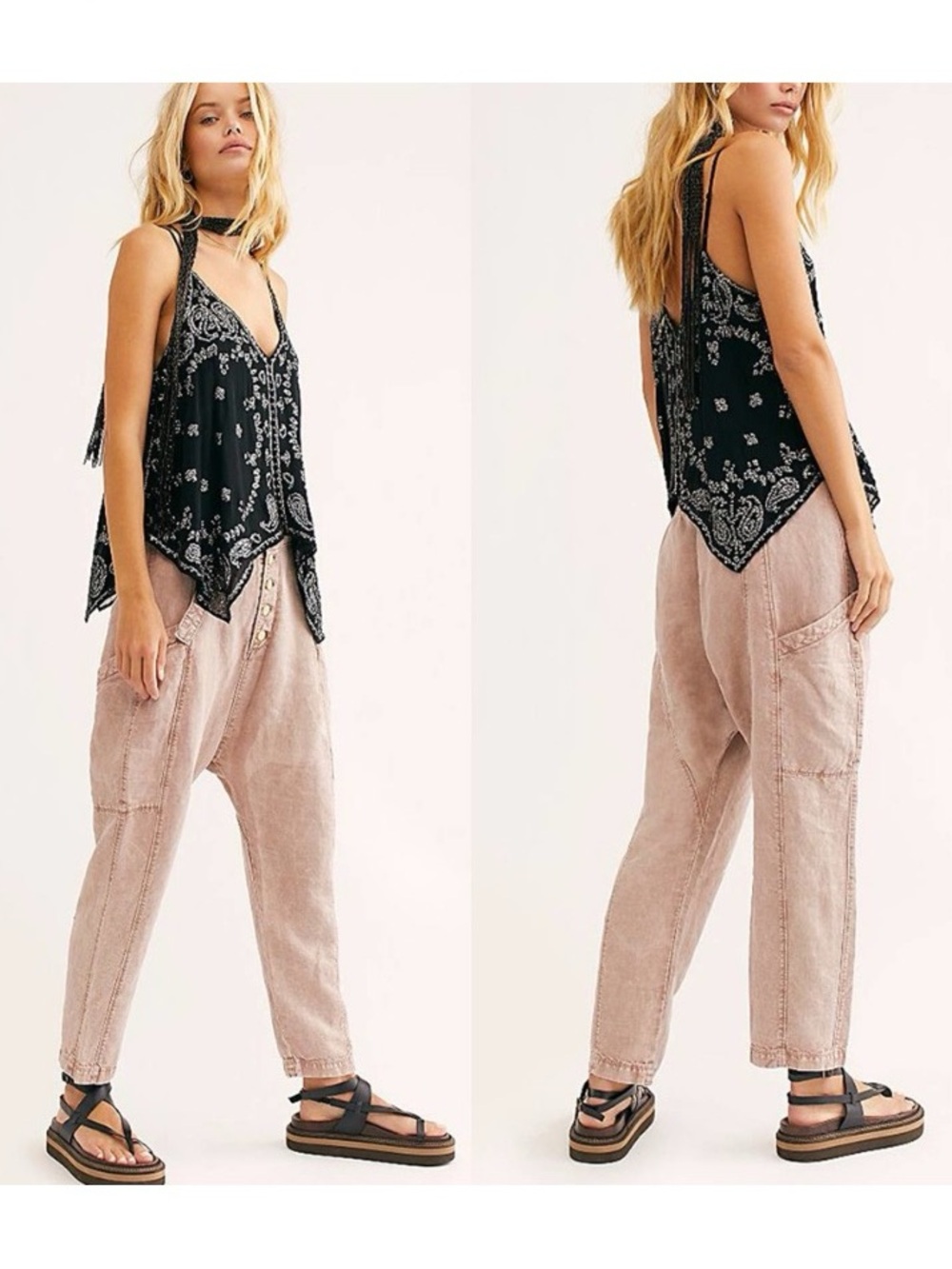 Free People Desert Daze Harem Pant